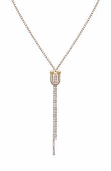 EYE CANDY LOS ANGELES Audre Cubic Zirconia Y-Necklace
