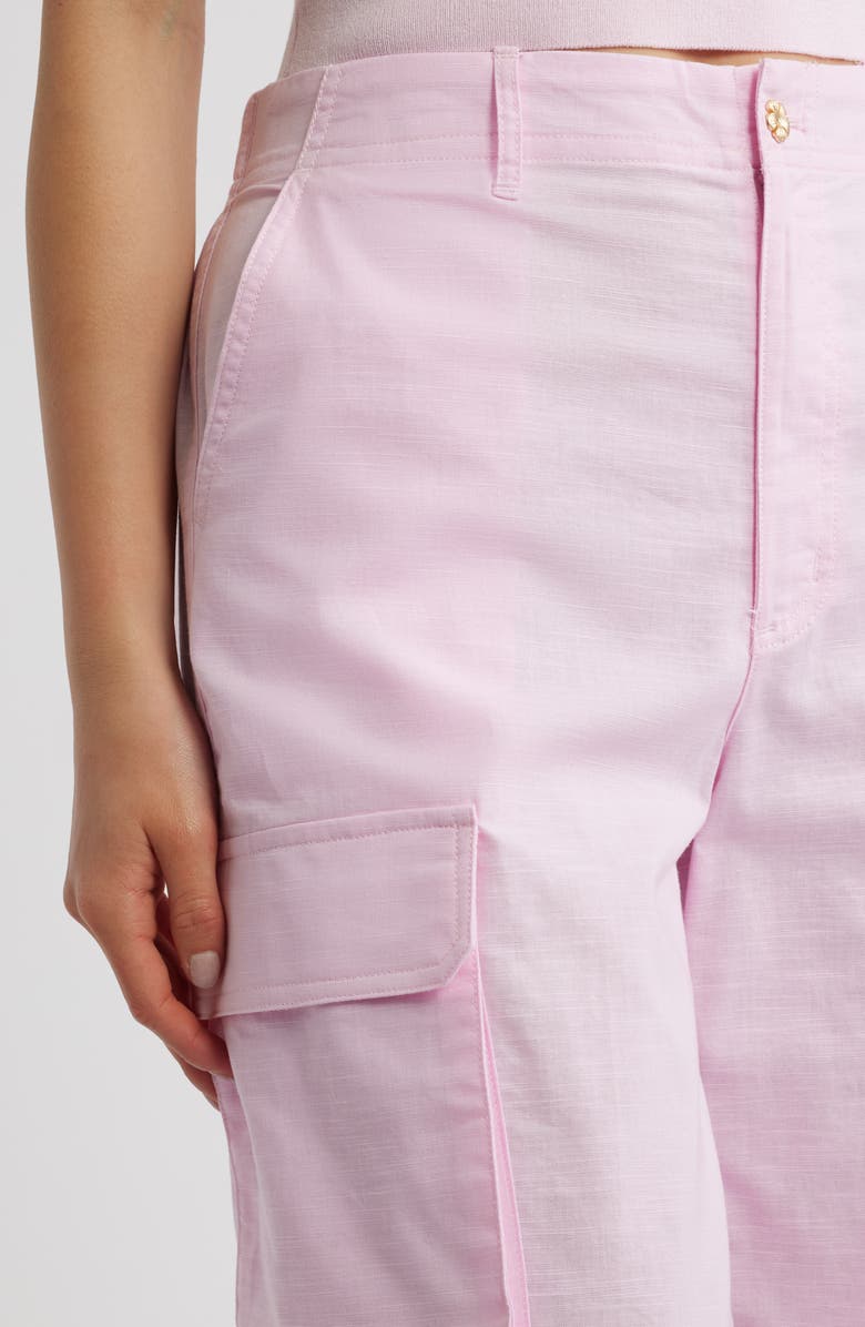Kulani Kinis Relaxed Cargo Pants, Alternate, color, Pocket Pink