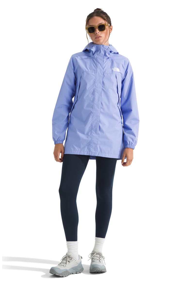 Antora Waterproof Hooded Rain Parka, Alternate, color, PERIWINKLE GLOW