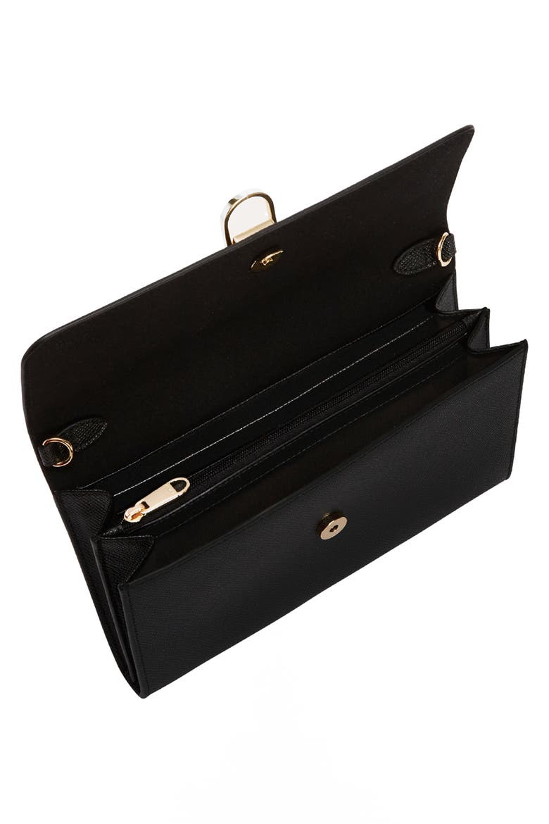 Circle XL Crossbody Bag, Alternate, color, NERO