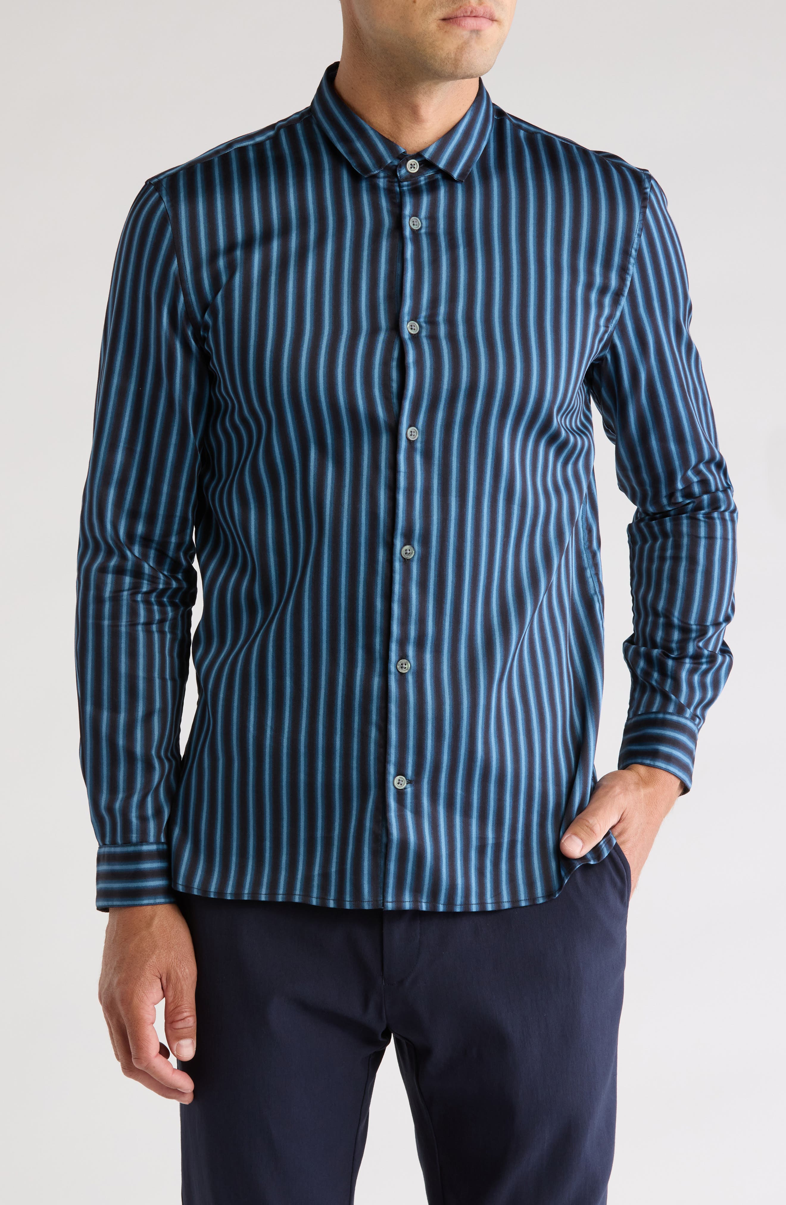 John Varvatos Ross Cotton Shirt