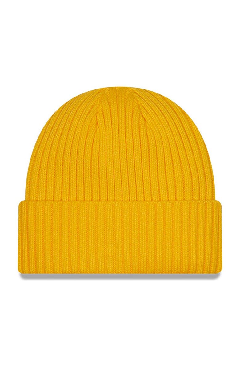 New Era Youth New Era Gold Washington Commanders Core Classic Cuffed Knit Hat, Alternate, color, 