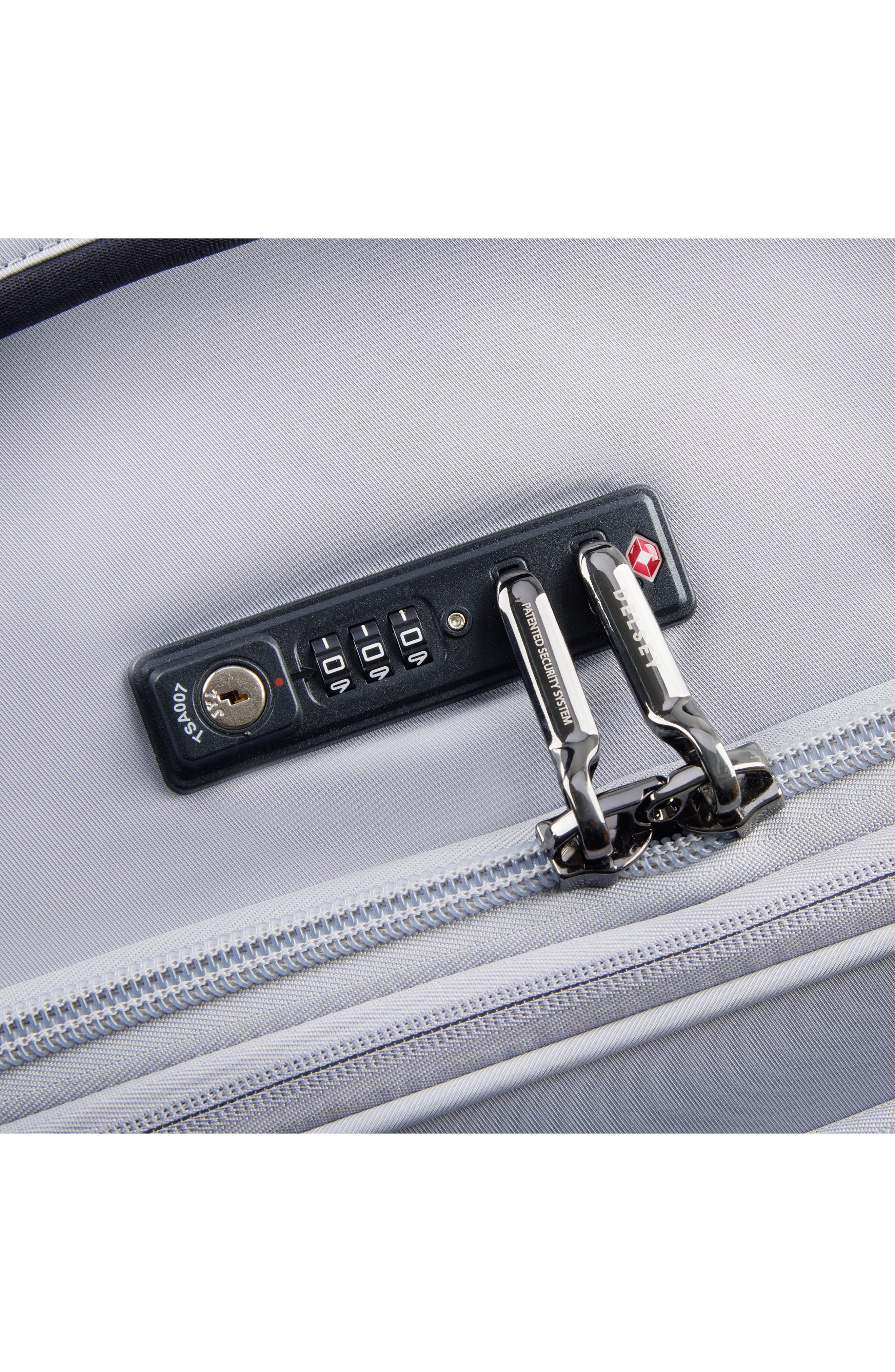 DELSEY Cruise 3.0 28-Inch Softside Spinner Luggage, Alternate, color, Platinum