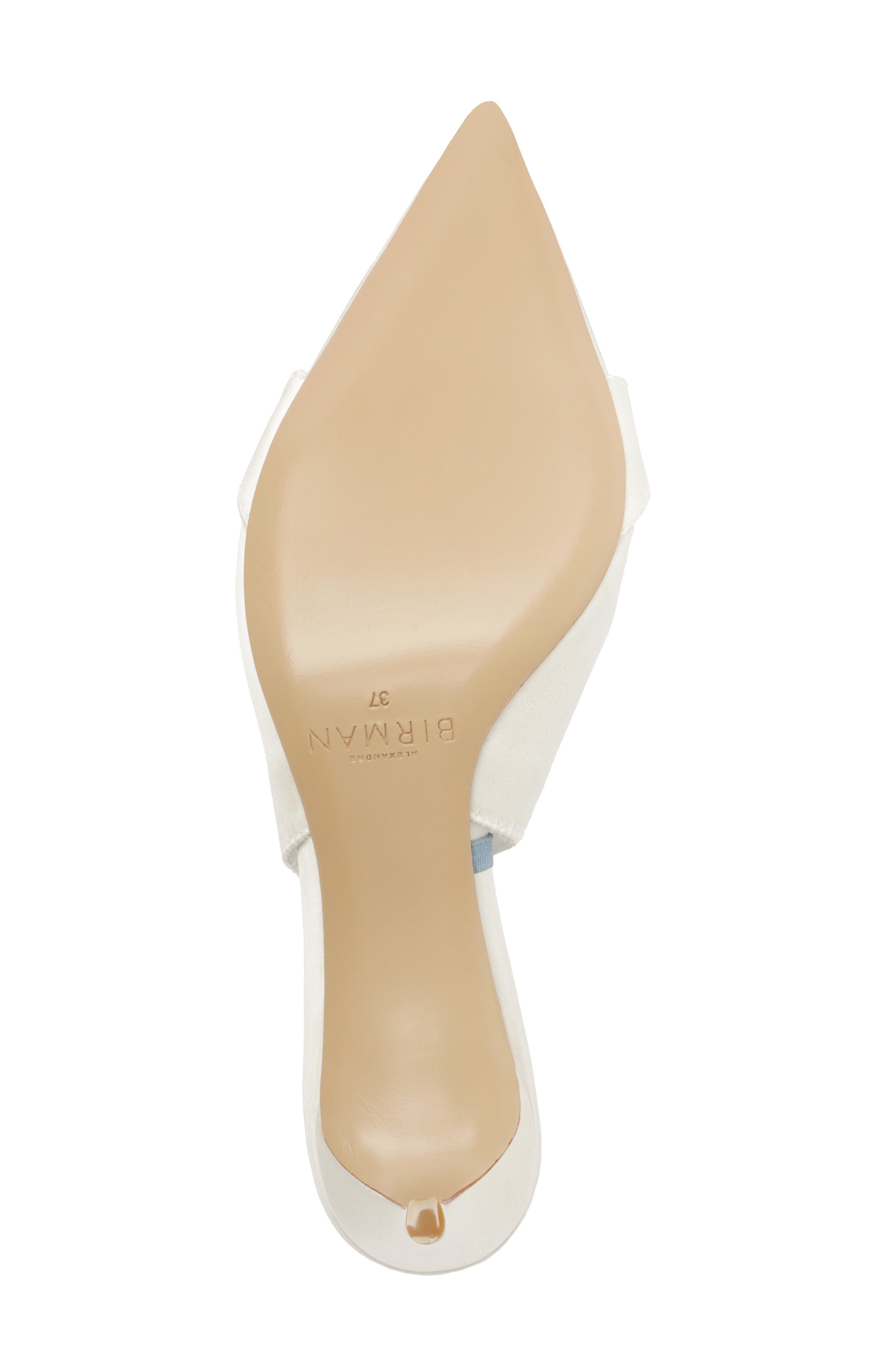 Alexandre Birman Clarita Classic Pointed Toe Slingback Pump, Alternate, color, Bianco