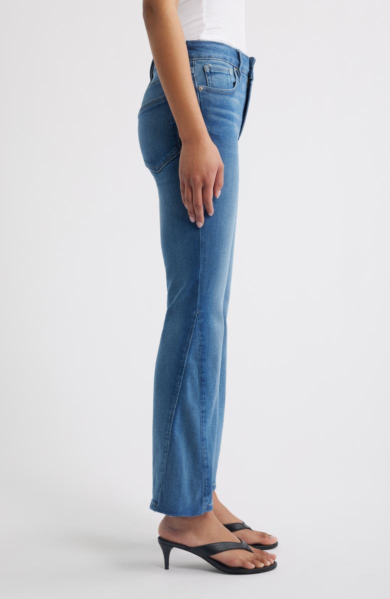 Good American Soft High Waist Bootcut Jeans, Alternate, color, Indigo1238
