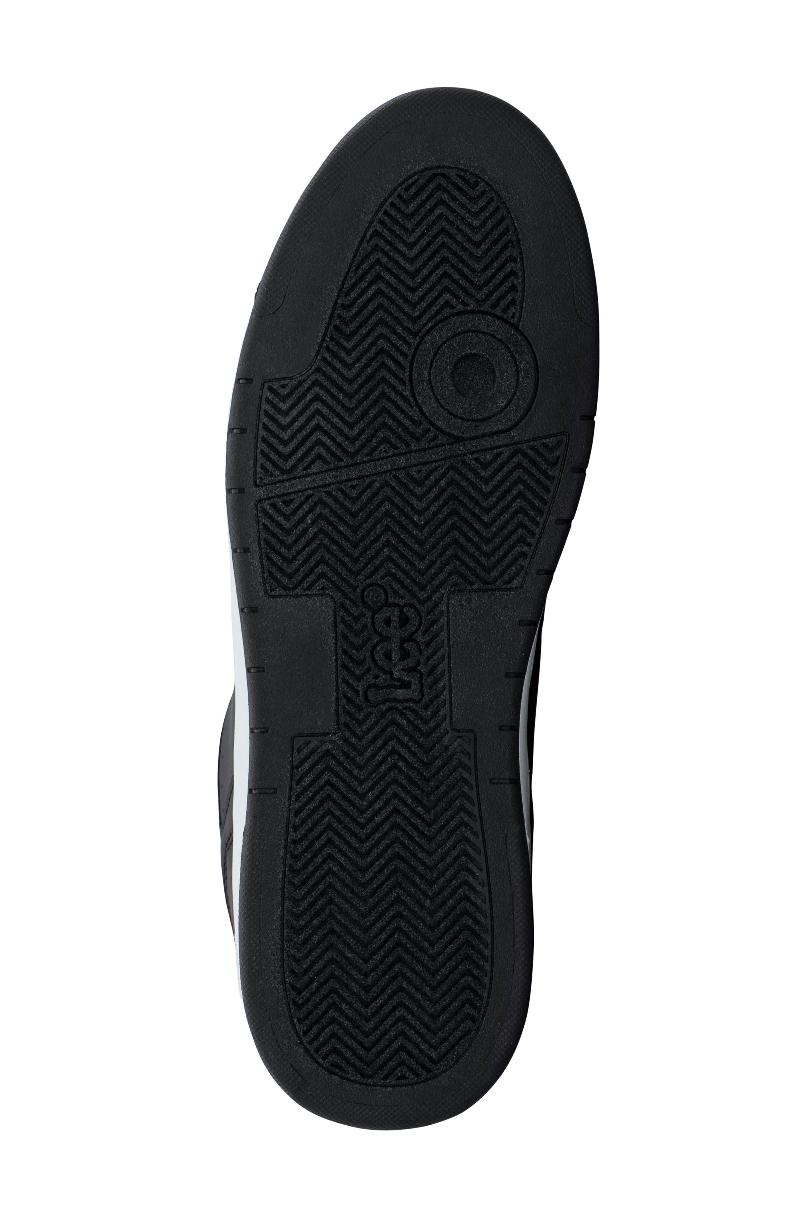 Specter EXO Faux Leather Sneaker, Alternate, color, BLACK/ BLACK/ OSTRICH
