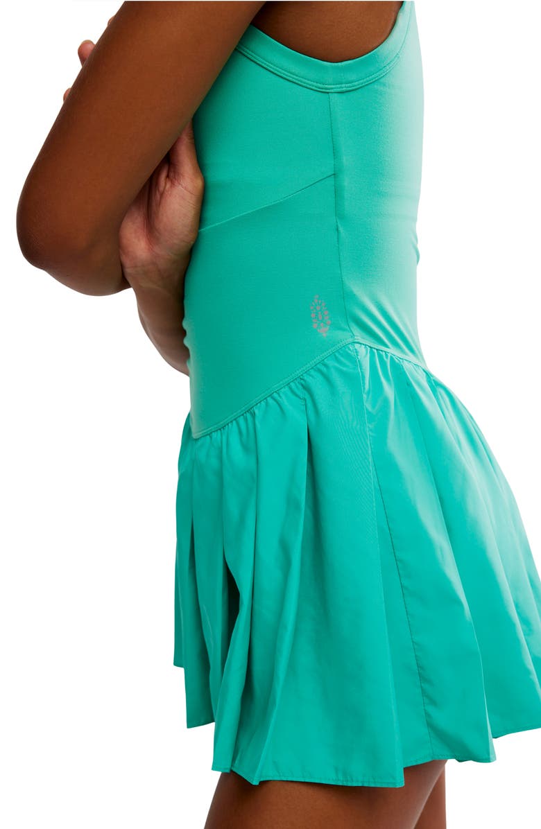 Free People FP Movement Swing of Things Tennis Dress, Alternate, color, Seafoam