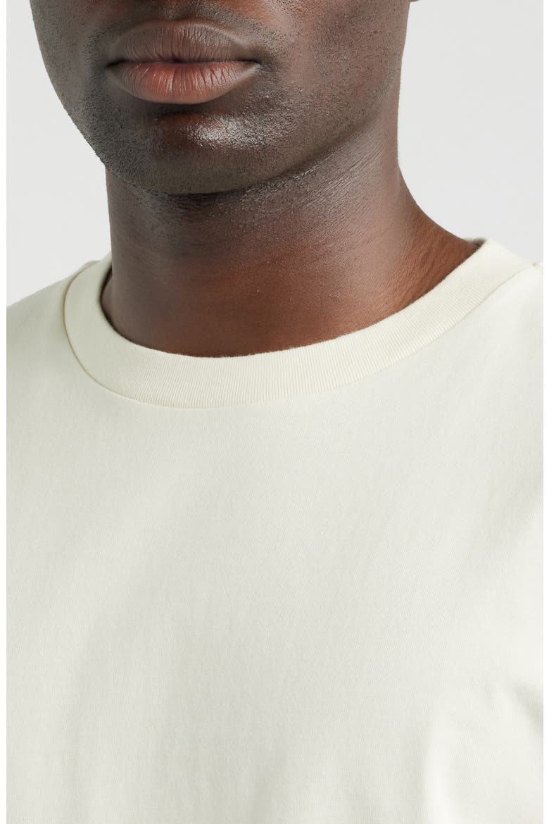 Oversize Organic Cotton Night T-Shirt, Alternate, color, HALF & HALF