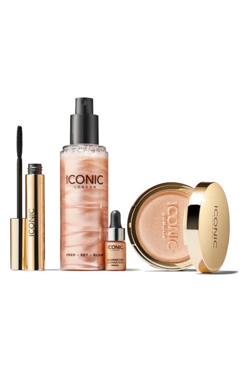 ICONIC LONDON That Lit Look Makeup Set (Limited Edition) $101 Value in None 