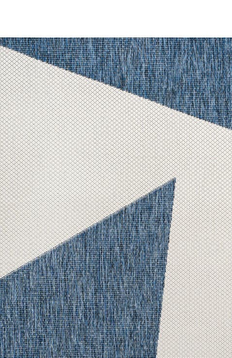 Lucian Modern Geometric Abstract Two-Tone Area Rug