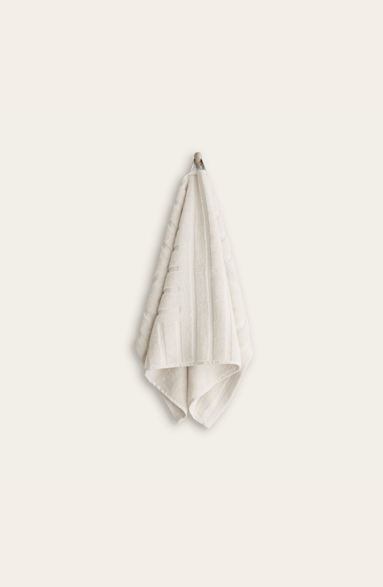 Italic Capri Hand Towels, Alternate, color, Ecru
