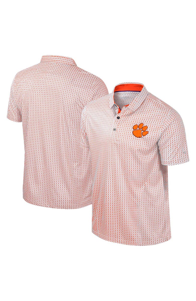 COLOSSEUM Men's Colosseum Orange Clemson Tigers Big & Tall Marty Rival Polo, Main, color,