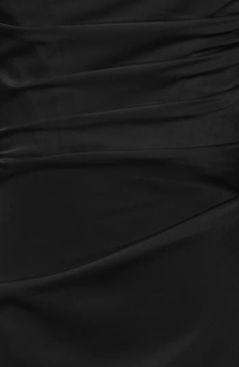 Toira Long Sleeve Satin Corset Minidress