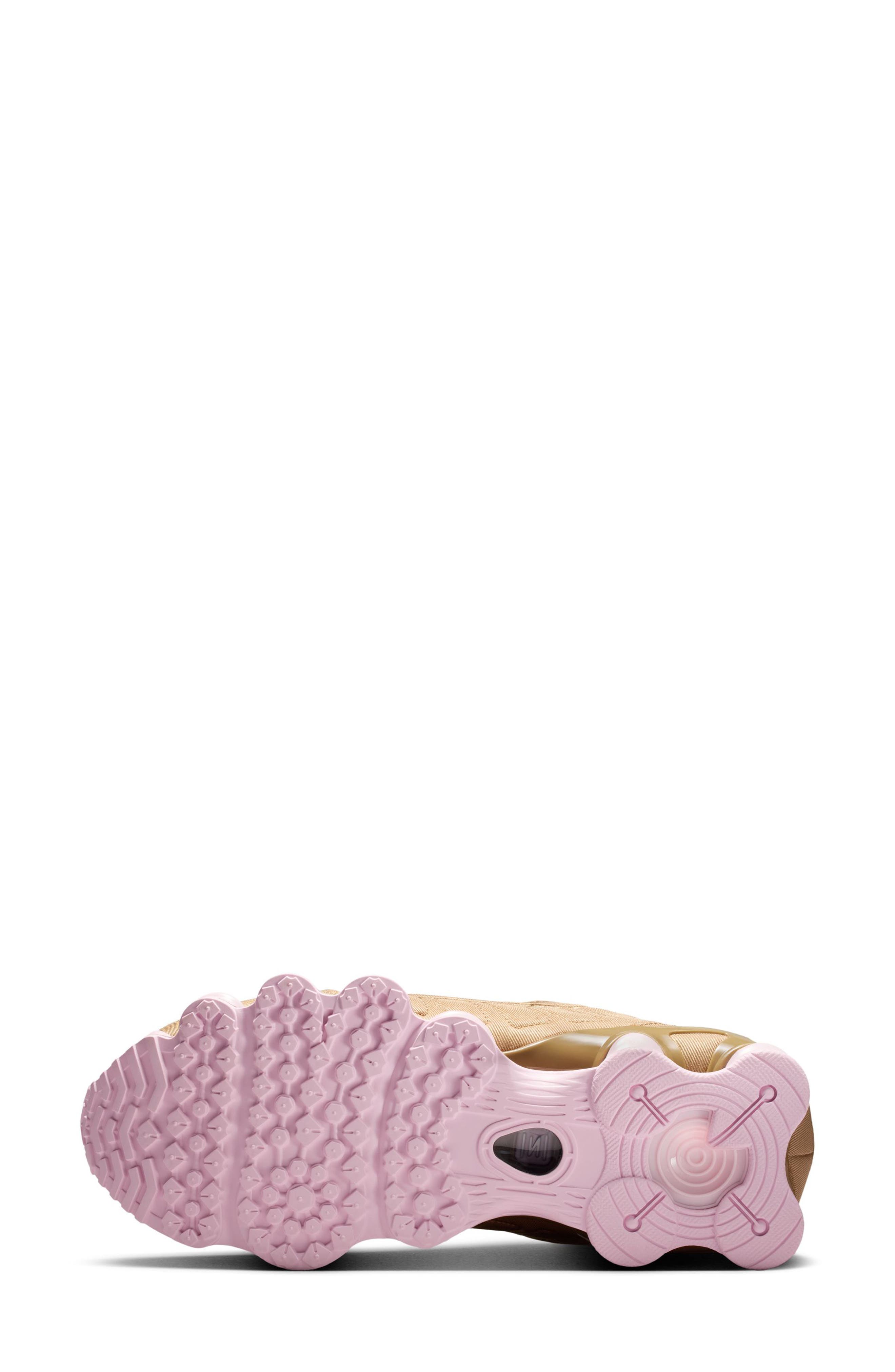 Shox TL Sneaker, Alternate, color, FILBERT/ FILBERT/ PINK FOAM