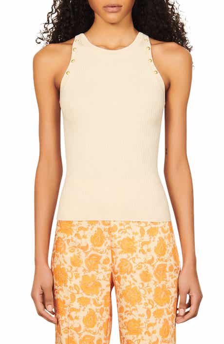 Women's Chicago Rib Grommet Accent Tank