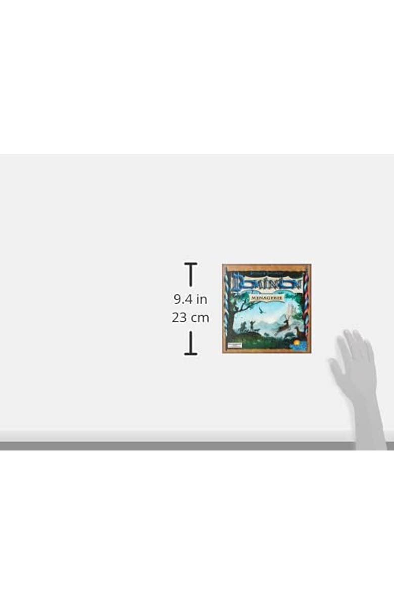 Rio Grande Games Dominion Menagerie, Strategy Card Game, All Ages, Alternate, color,