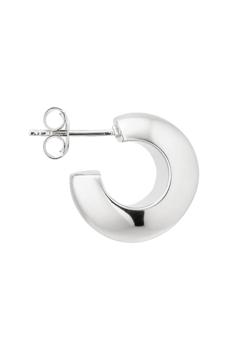 Lié Studio The Simone Hoop Earrings, Alternate, color, Silver