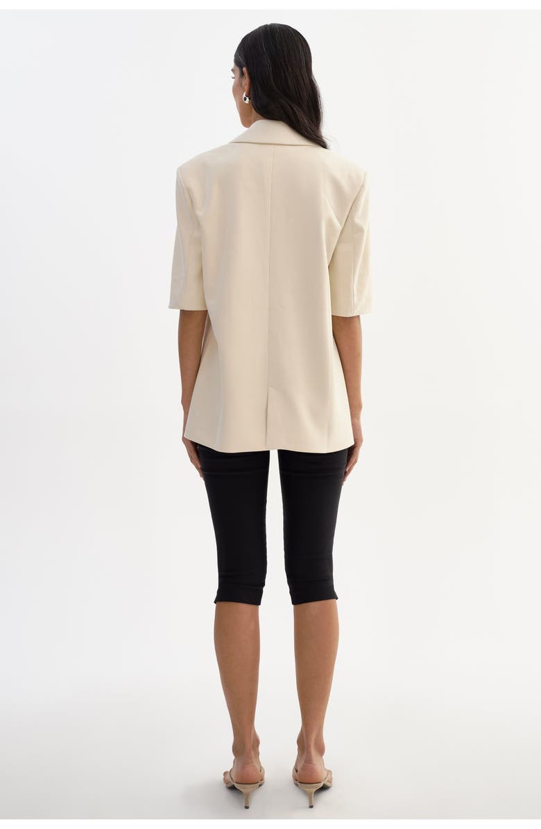 LAMARQUE Hazel | Faux Sudede Blazer, Alternate, color, Opal