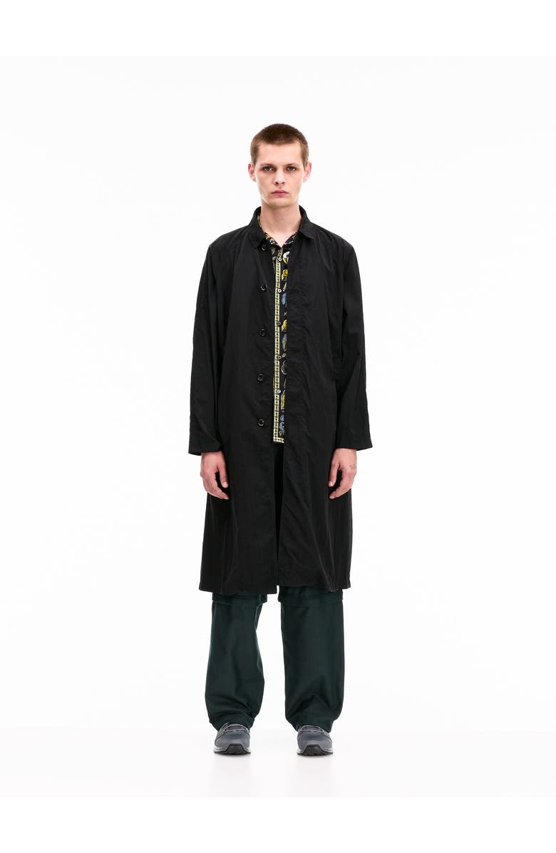 vowels Packable Coat, Alternate, color, Black