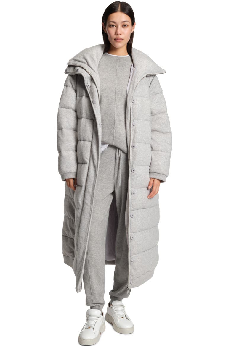 Fascona Cashmere Sweater, Alternate, color, HEATHER GREY