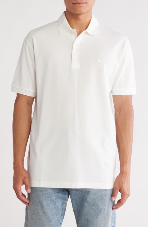 Stretch Cotton Piqué Knit Polo