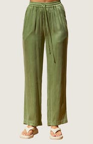 CRESCENT Pull On Cupro Pants