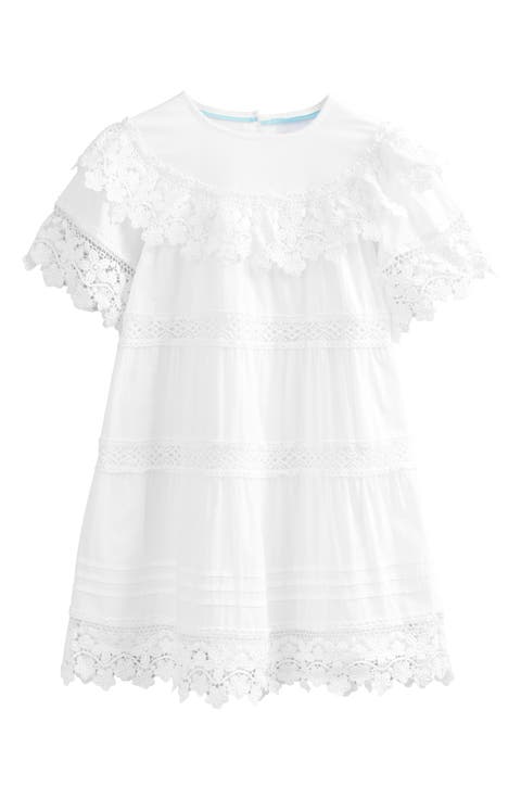 Kids' Lace Tiered Dress (Toddler, Little Kid & Big Kid)