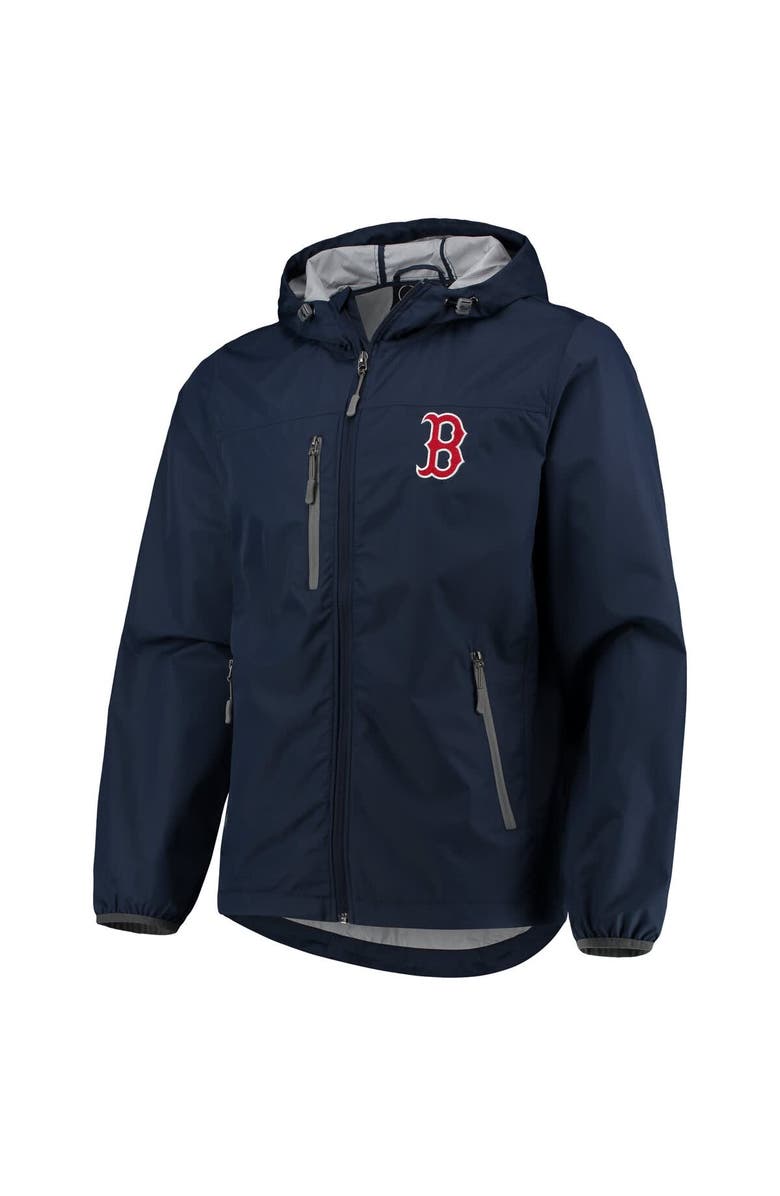 G-III SPORTS BY CARL BANKS Men's G-III Sports by Carl Banks Navy Boston Red Sox Double Play Lightweight Hoodie Jacket, Alternate, color,