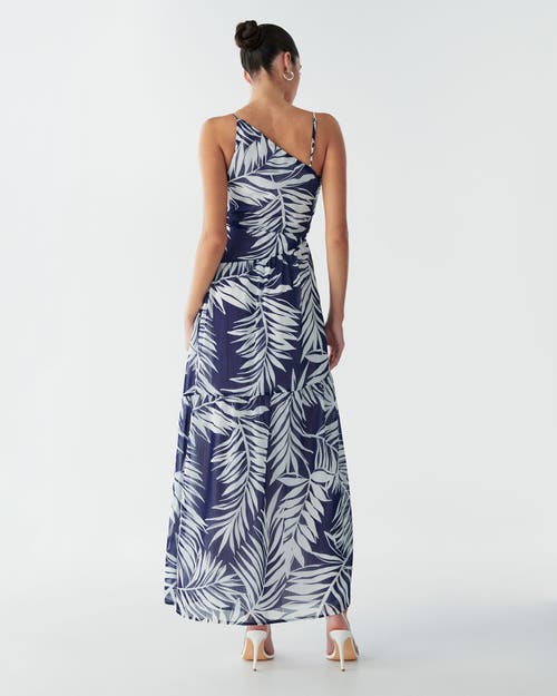 Bwldr Vincent Maxi Dress In Blue