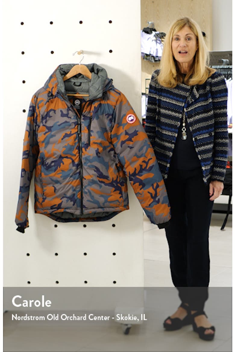 Lodge Slim Fit Packable 750 Fill Power Down Hooded Jacket video