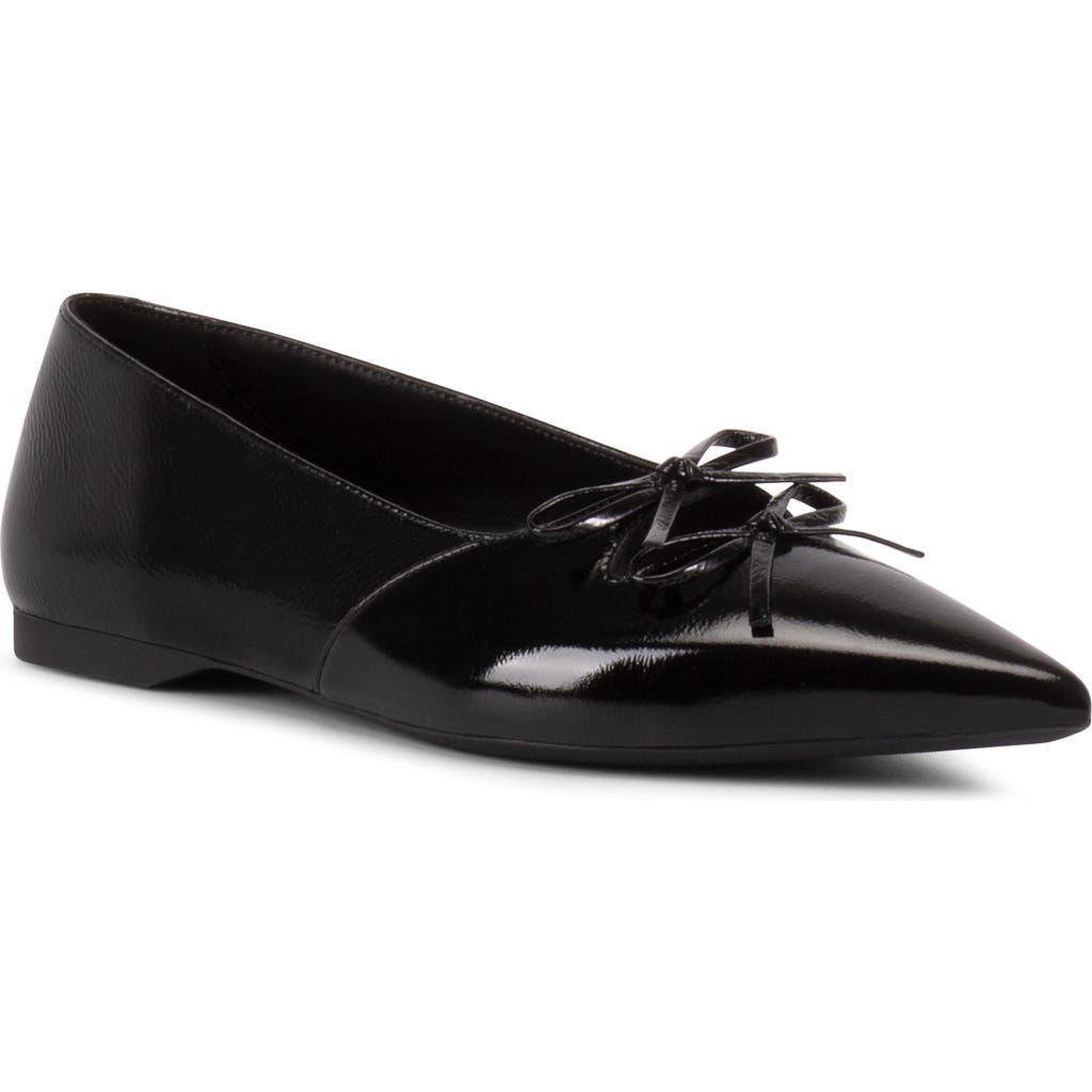 Vagabond Shoemakers Hermine Pointed Toe Flat In Black