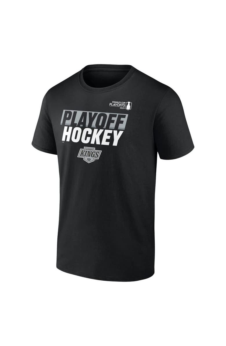 FANATICS Men's Fanatics Black Los Angeles Kings 2025 Stanley Cup Playoffs Breakout T-Shirt, Alternate, color, 