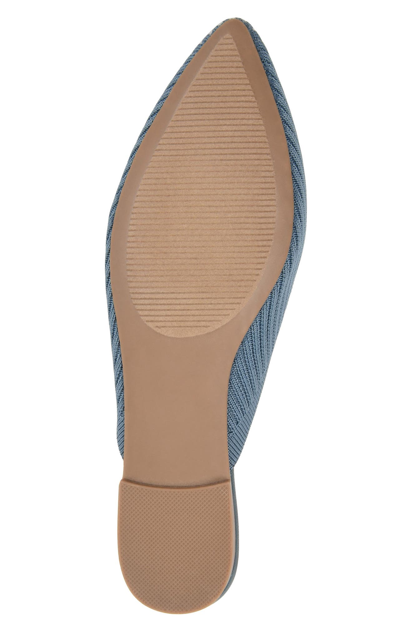 Journee Collection Aniee Knit Mule, Alternate, color, Blue