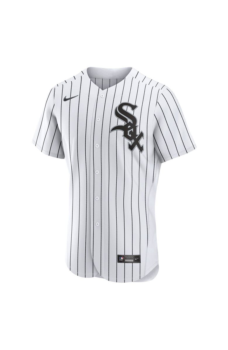Nike Men's Nike Yoan Moncada White Chicago White Sox Home Authentic Player Jersey, Alternate, color, 