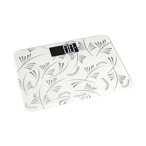 Escali Compact Body Scale In White