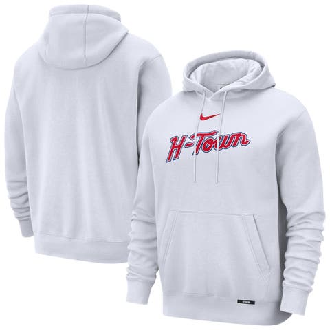 Men's Nike  White Houston Rockets 2025/26 City Edition Essential Remix Club Hoodie