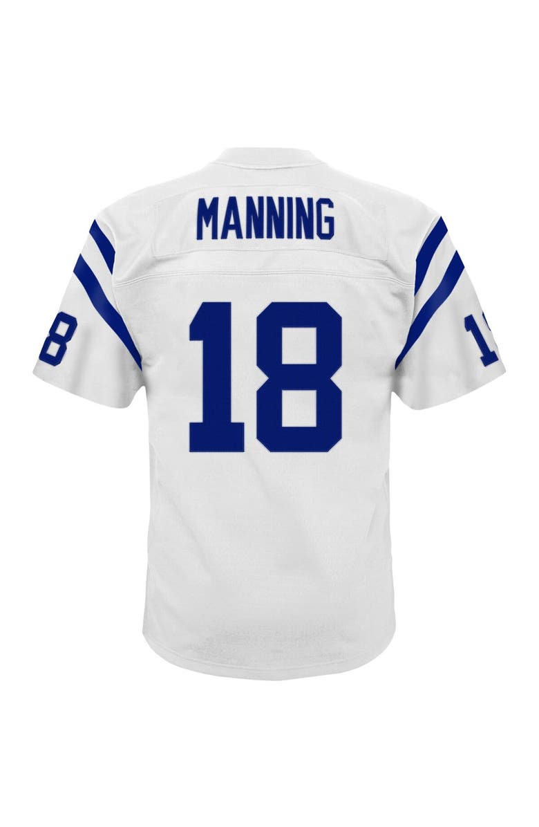 Mitchell & Ness Youth Mitchell & Ness Peyton Manning White Indianapolis Colts 2006 Retired Player Legacy Jersey, Alternate, color, 