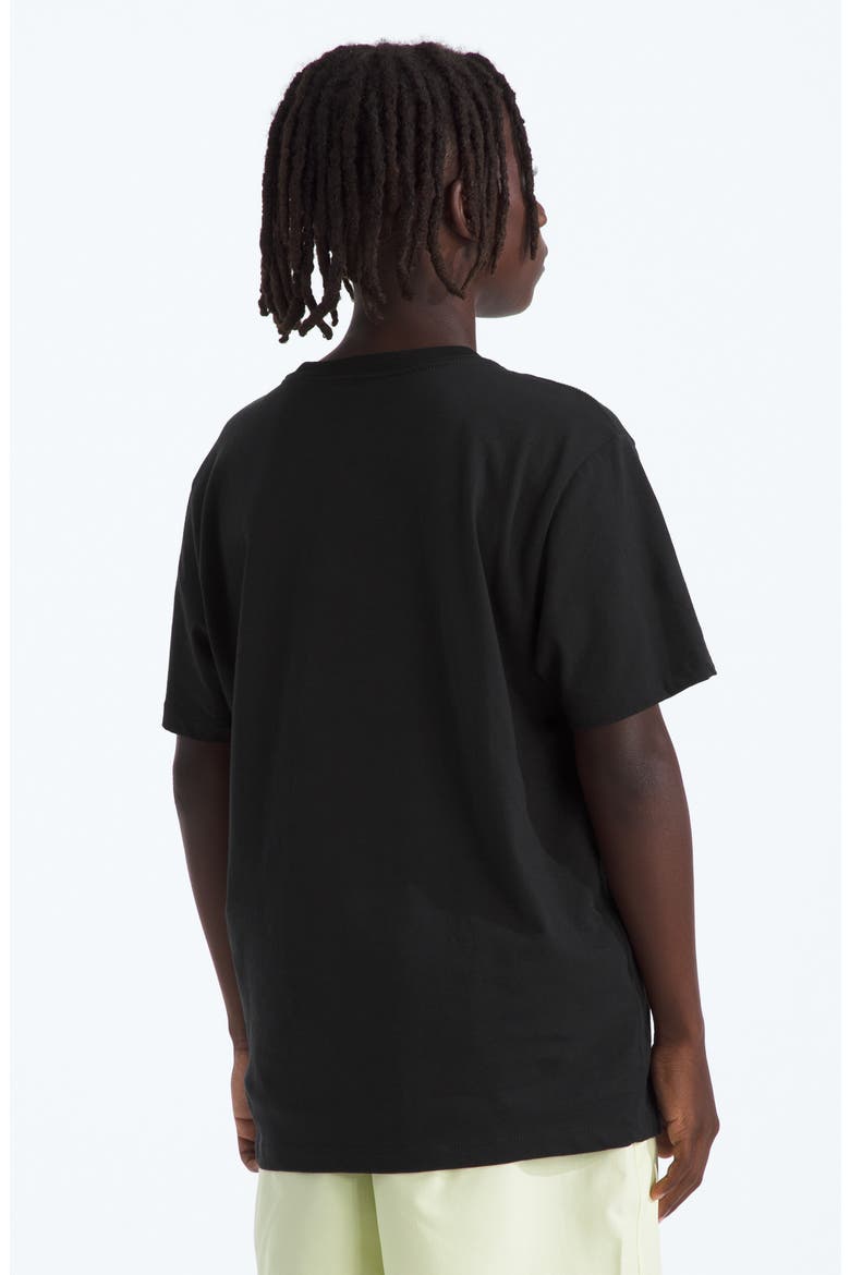 Kids' Celestial Drift Cotton Graphic T-Shirt, Alternate, color, TNF BLACK