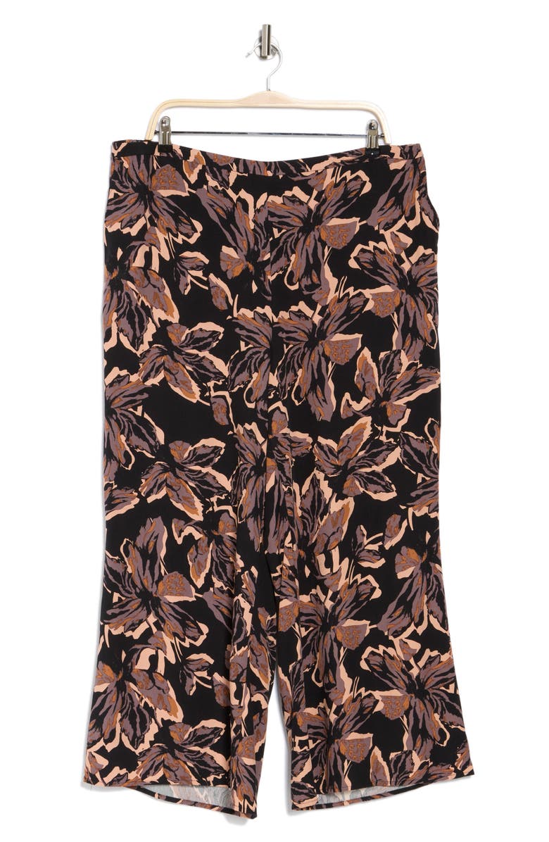 NORDSTROM RACK Pull-On Crop Palazzo Pants, Alternate, color,