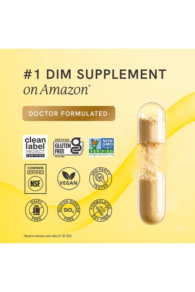 DIM 200mg Estrogen Balance Capsules, Alternate, color, 60ct