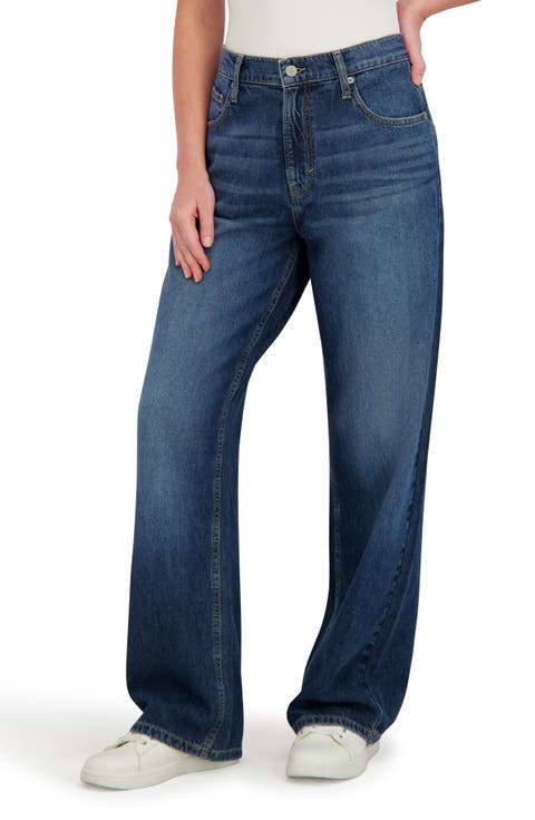 High Waist Wide Leg Jeans (Sassafras)