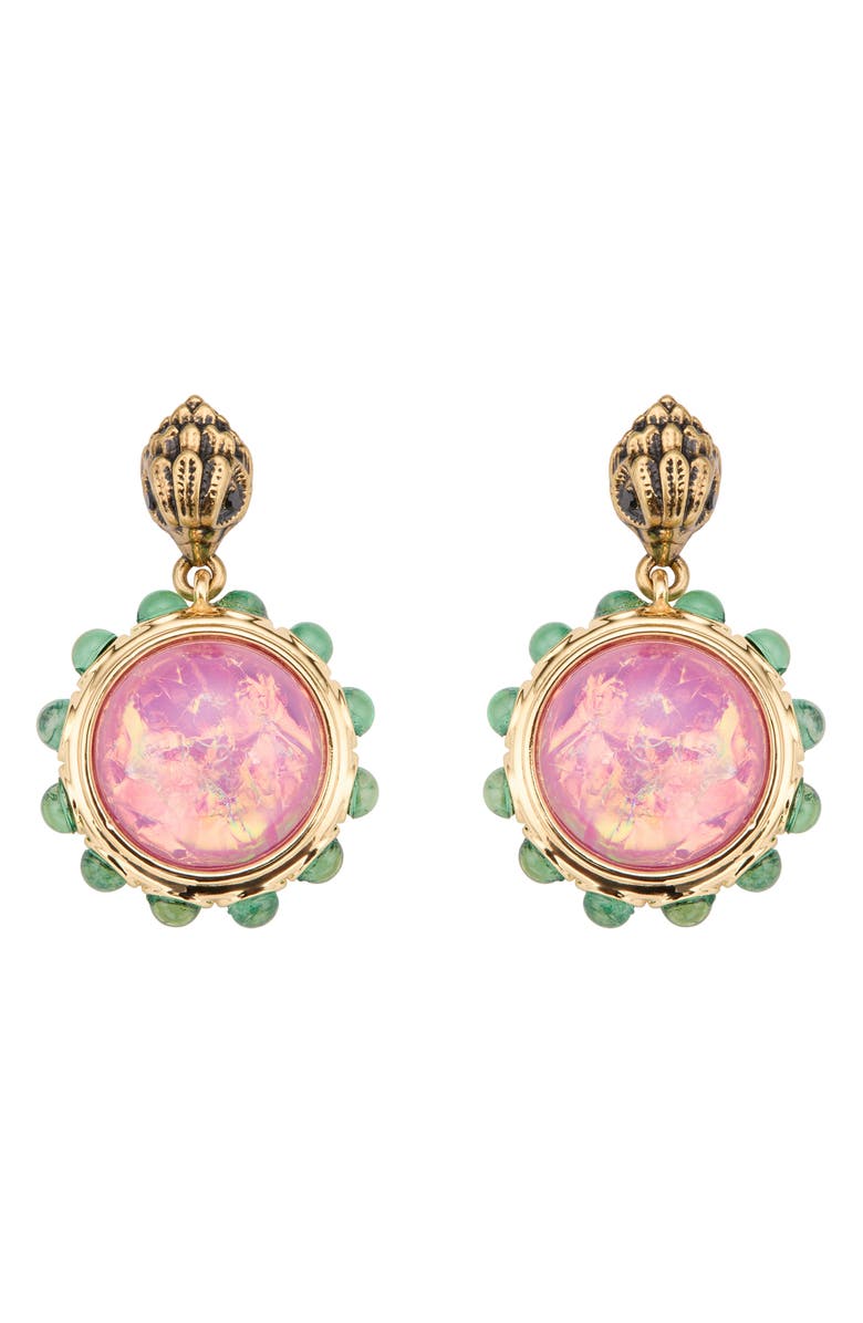Kurt Geiger London Eagle Crystal Drop Earrings, Main, color,