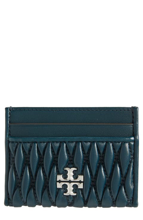 Kira Leather Quilted Card Case