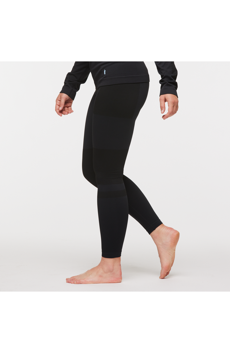 Cotopaxi Debajo Seamless Baselayer Tight - Women's, Alternate, color, Cotopaxi Black