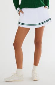 Beach Riot Sorrel Performance Pleated 13-Inch Skort