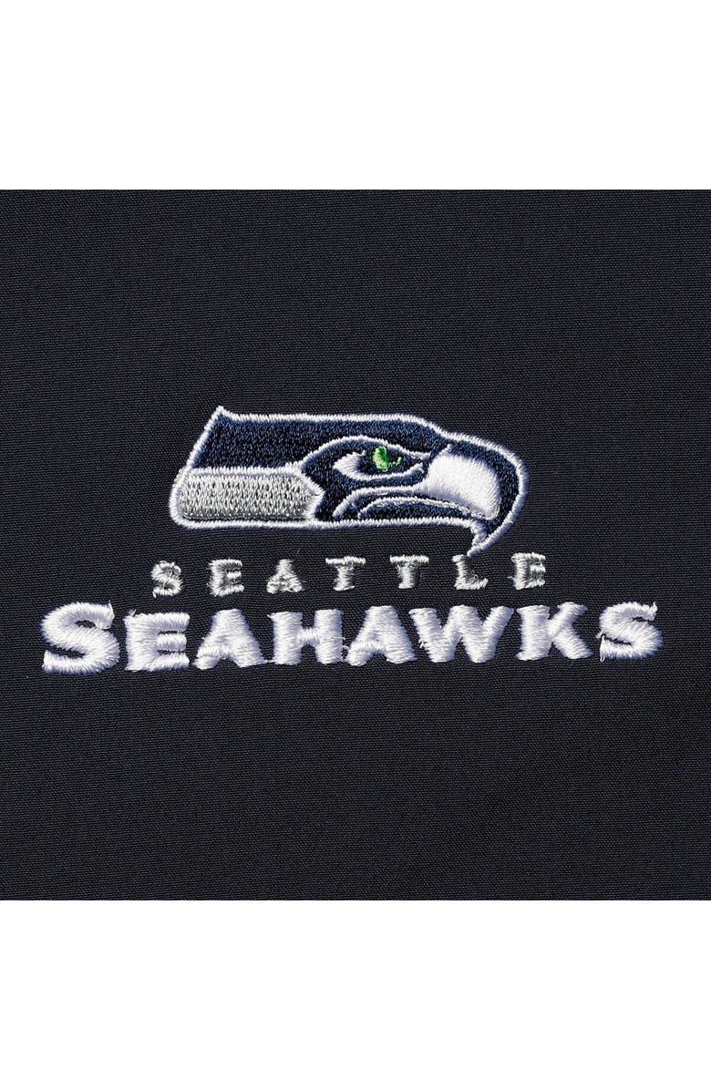 DUNBROOKE Men's Dunbrooke Navy Seattle Seahawks Sonoma Softshell Full-Zip Jacket, Alternate, color, Navy