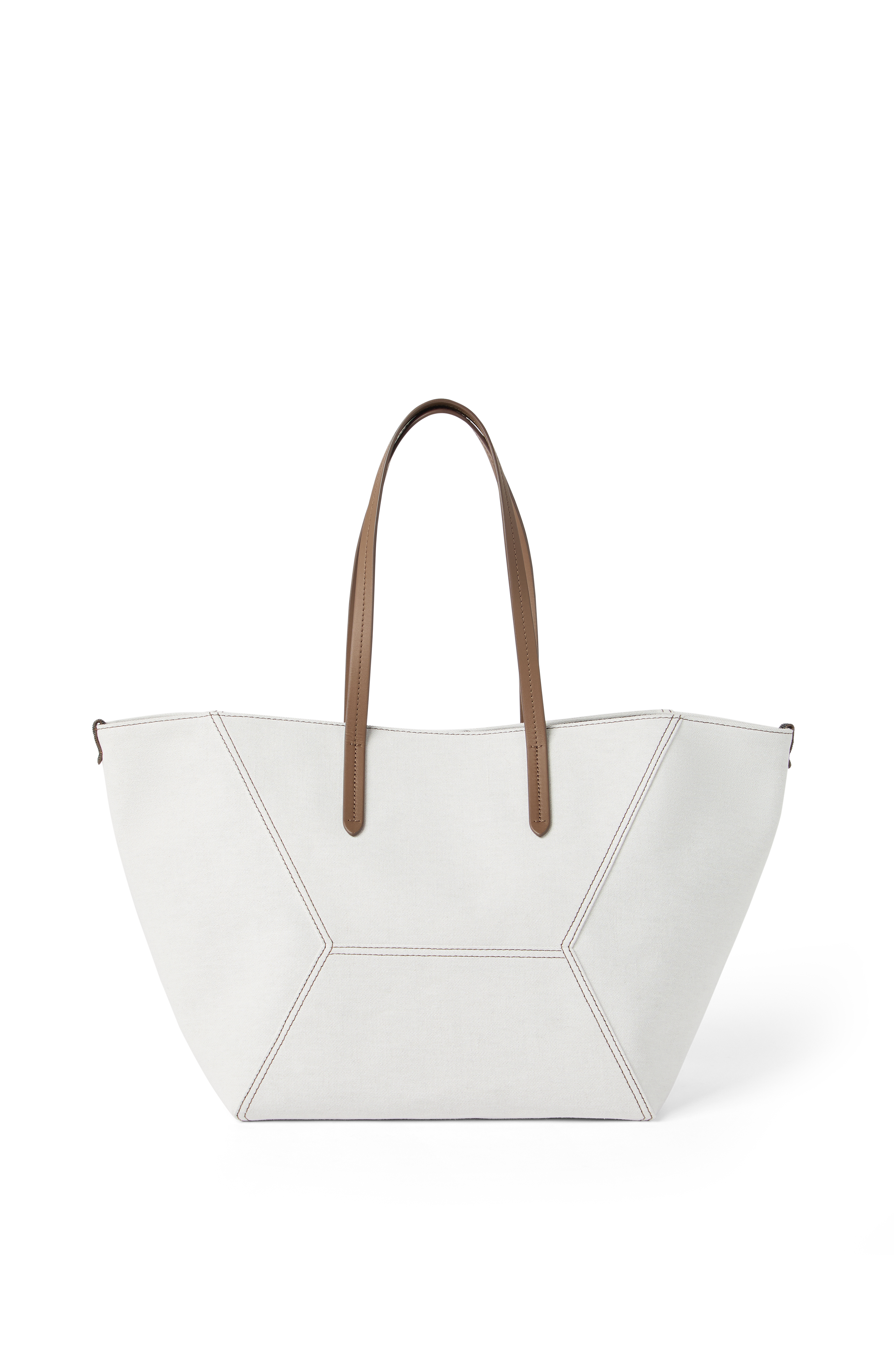 Brunello Cucinelli Gabardine BC Duo bag, Main, color, 