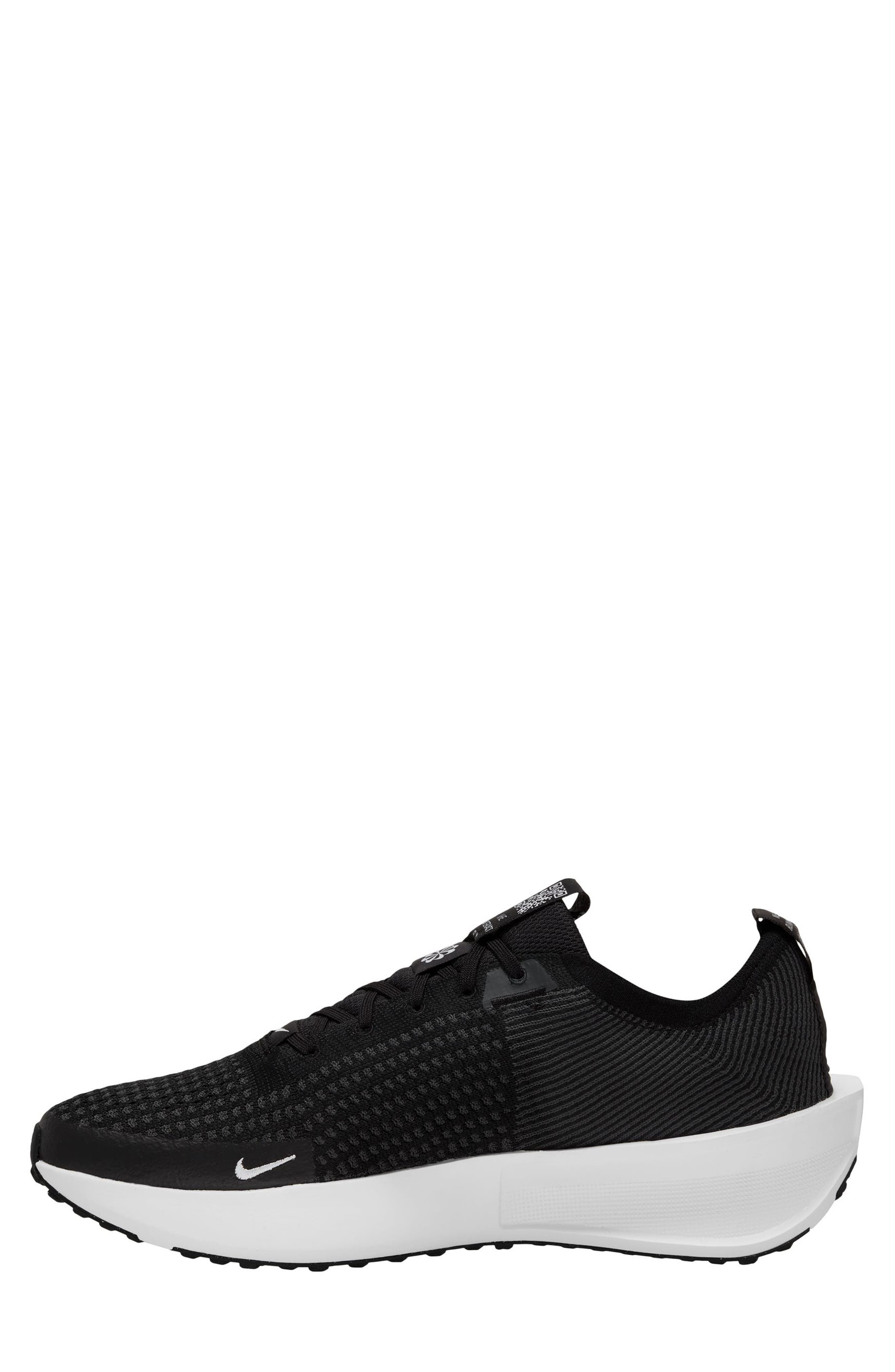 Nike Interact Run Running Sneaker, Alternate, color, 001 Black/White