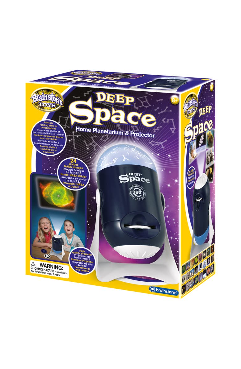 Brainstorm Toys Deep Space Home Planetarium and Projector, Alternate, color, Multicolored