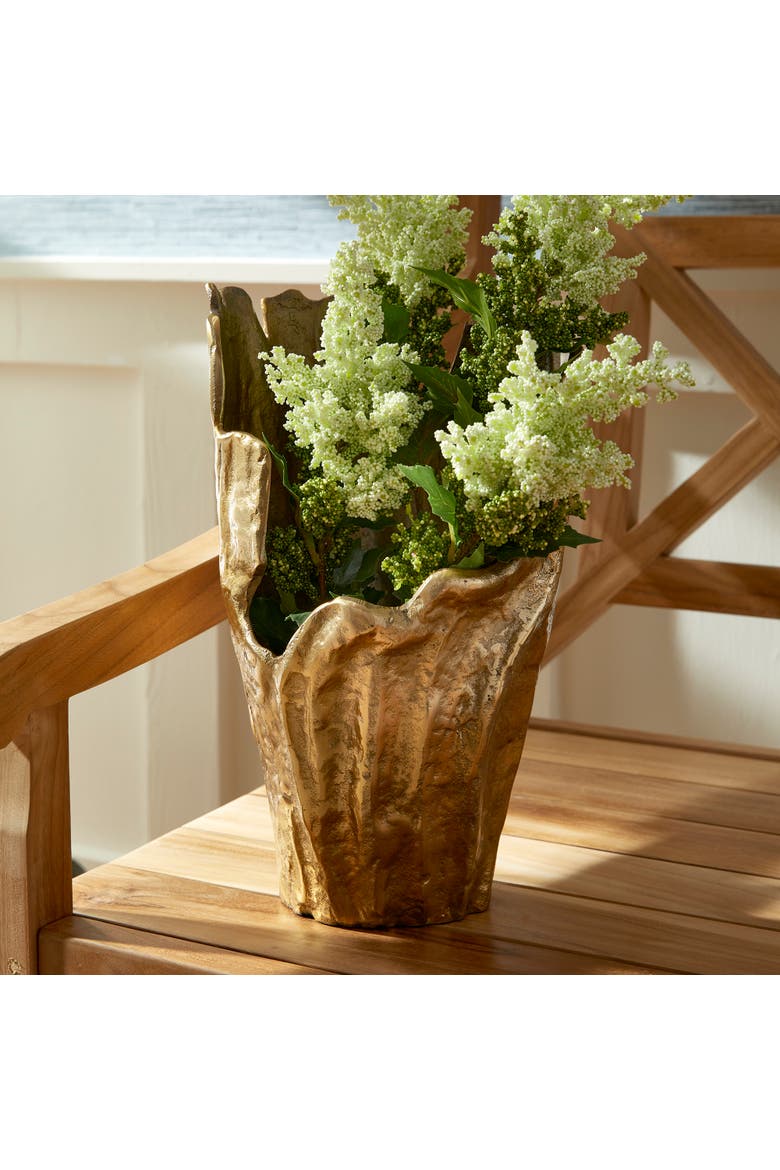 Arbre Vase, Alternate, color, Gold